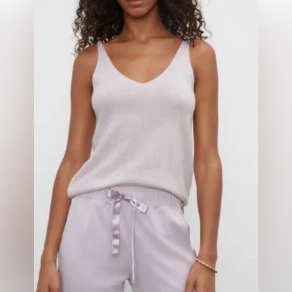 Club Monaco Tops - 🆕 Club Monaco 100% Cashmere Tank Top NWOT Purple